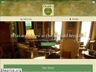 oakandivybedandbreakfast.com