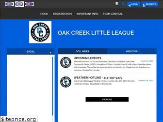 oakcreeklittleleague.com