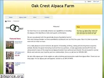 oakcrestalpacas.com