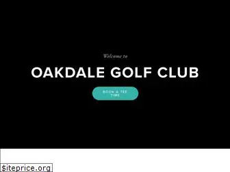 oakdalegolfclub.com