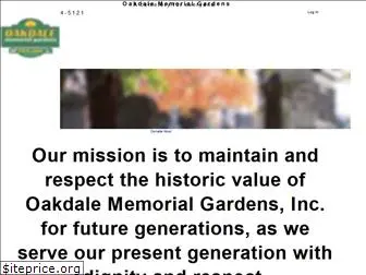 oakdalememorialgardens.org