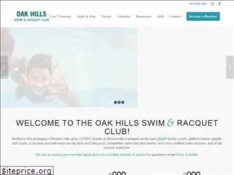 oakhillsswimclub.com