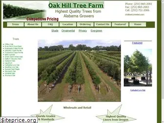 oakhilltreefarm.com
