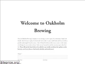 oakholmbrewing.com