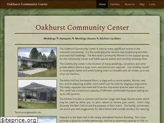 oakhurstcommunitycenter.com