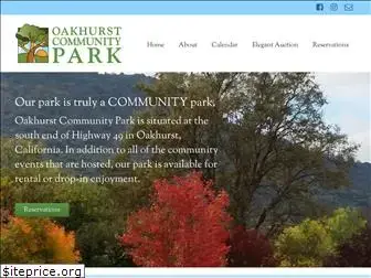 oakhurstcommunitypark.com