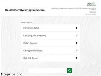 oaklakefamilycampground.com