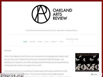 oaklandartsreview.com