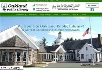 oaklandnjlibrary.org
