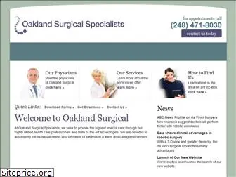 oaklandsurgical.com