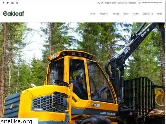 oakleafforestry.com