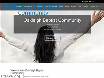 oakleighbaptist.org