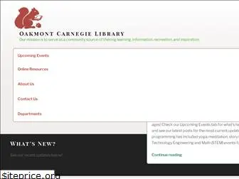 oakmontlibrary.org