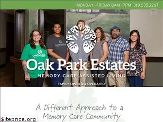 oakparkassistedliving.com