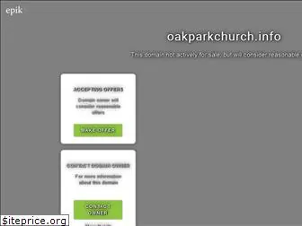 oakparkchurch.info