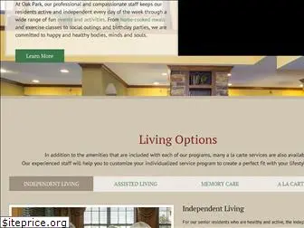 oakparkseniorliving.com