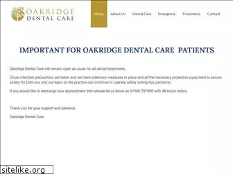 oakridgedentalcare.co.uk