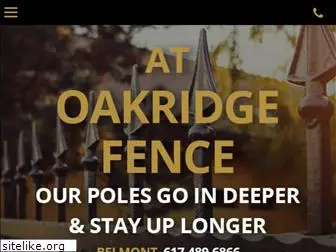 oakridgefence.com