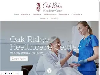 oakridgehealthcare.net