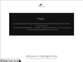 oakridgesmiles.com