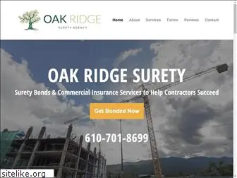 oakridgesurety.com