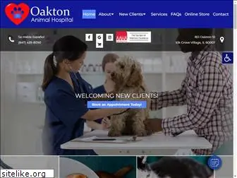 oaktonanimalhospital.com
