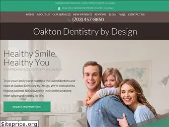 oaktondentistrybydesign.com