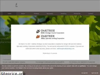 oaktreestrategicincome.com