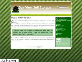 oakviewselfstorage.com