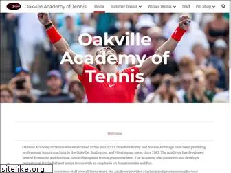 oakvilleacademyoftennis.com