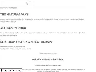 oakvillenaturopathicclinic.com