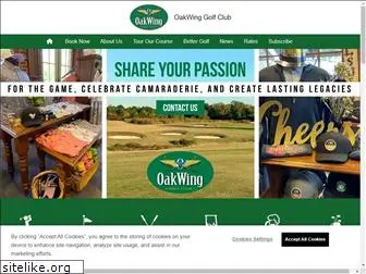 oakwinggolf.com