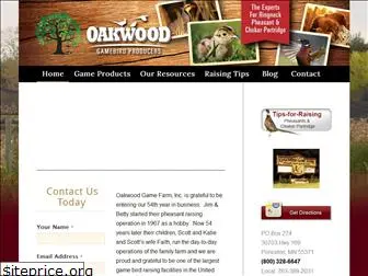 oakwoodgamefarm.com