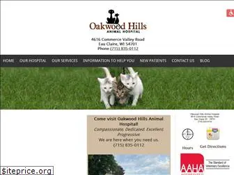 oakwoodhillsanimalhospital.com