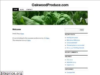 oakwoodproduce.com