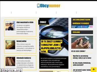 obcynumer.pl