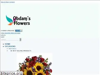 obdamsflowers.com