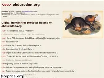 obdurodon.org