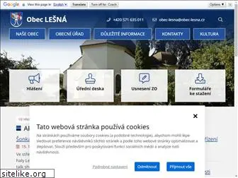 obec-lesna.cz