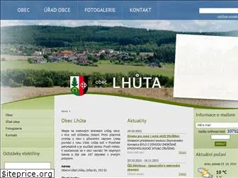 obec-lhuta.cz