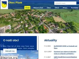 obec-pisek.cz