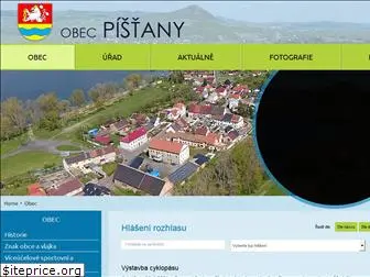 obec-pistany.cz