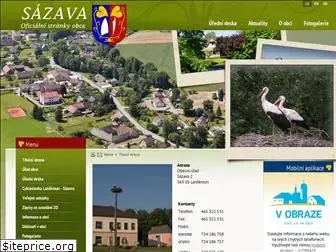 obec-sazava.cz