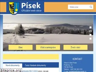 obecpisek.cz