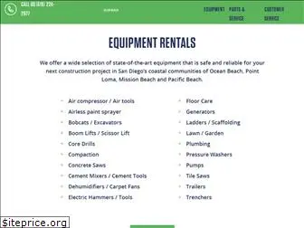 obequipmentrentals.com