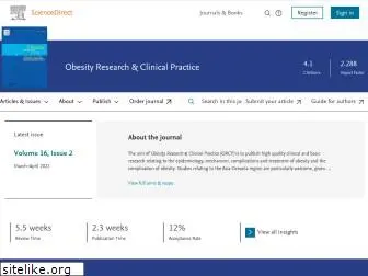 obesityresearchclinicalpractice.com