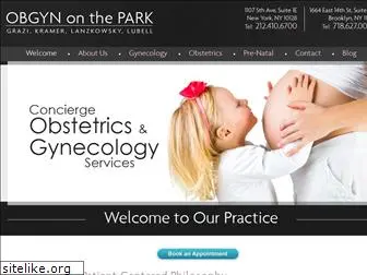 obgynonthepark.com