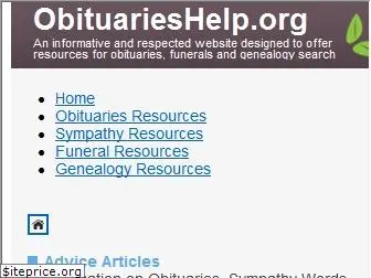 obituarieshelp.org