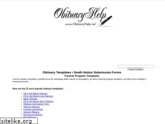 obituaryhelp.net