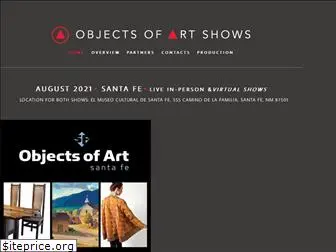 objectsofartshows.com